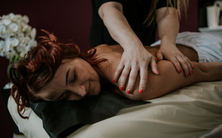 relaksujący masaż