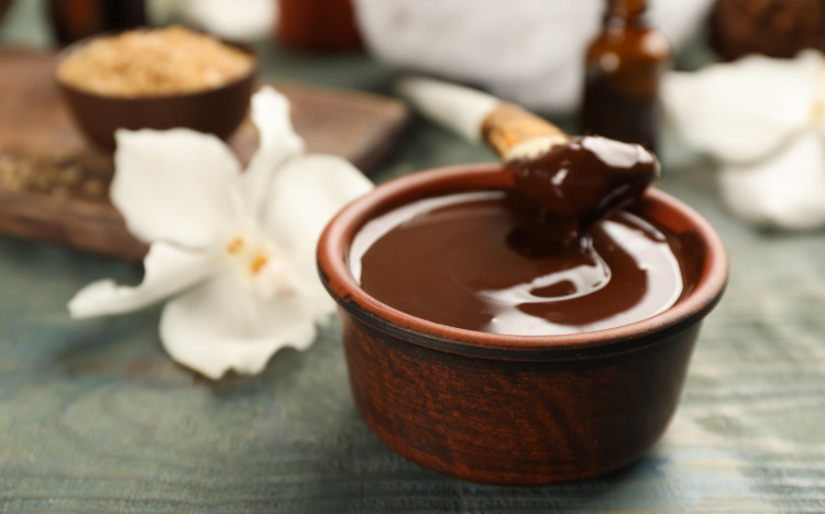 masaż gorącą czekoladą