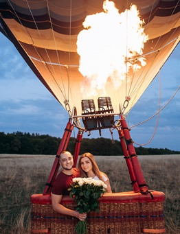 Lot balonem dla dwojga – Gdańsk
