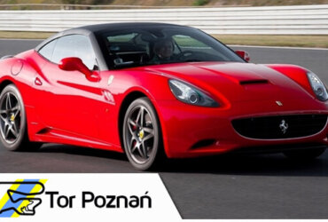 Ferrari California na torze Poznań