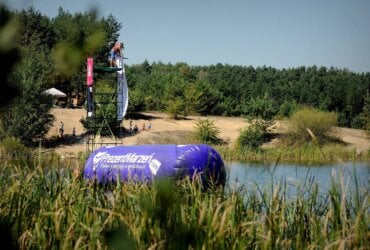 Blob jump na starej piaskarni