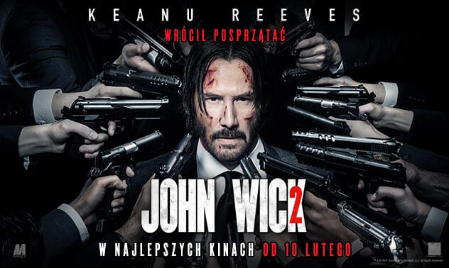 plakat filmu john wick 2