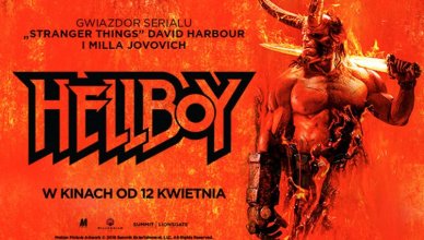 plakat z filmu hellboy (2019) w kinach od 12 kwietnia