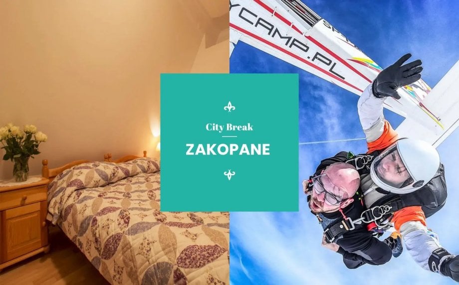 Pobyt w hotelu i skok ze spadochronem, Zakopane