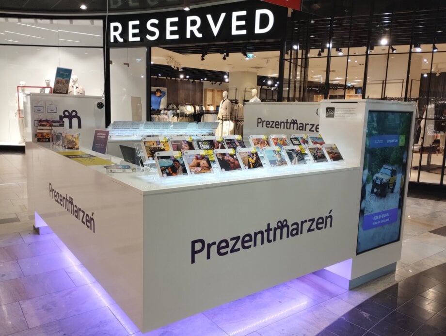 Wyspa Prezentmarzeń w galerii