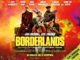 Plakat reklamujący premierę filmu Borderlands