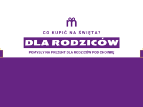 Grafika sugerująca pomysły na prezent dla rodziców na święta