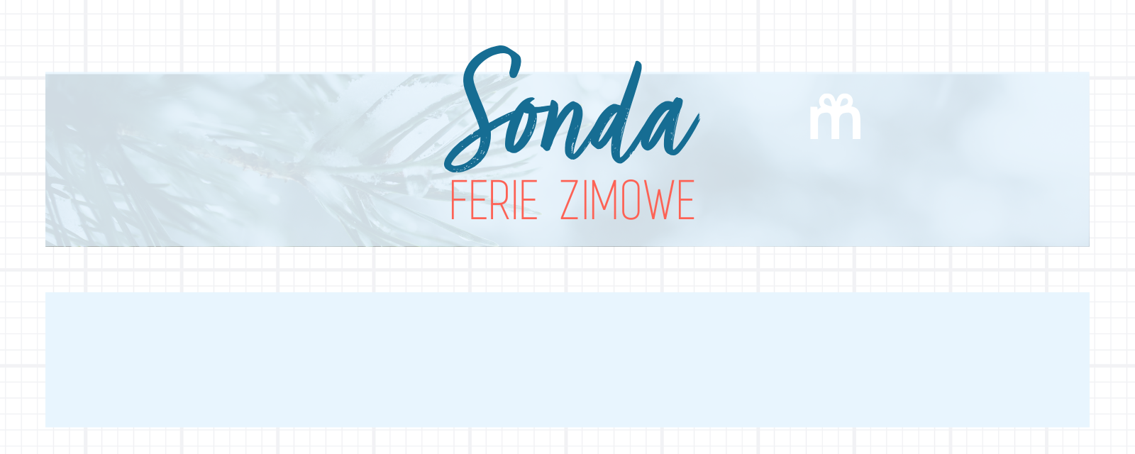 sonda ferie zimowe