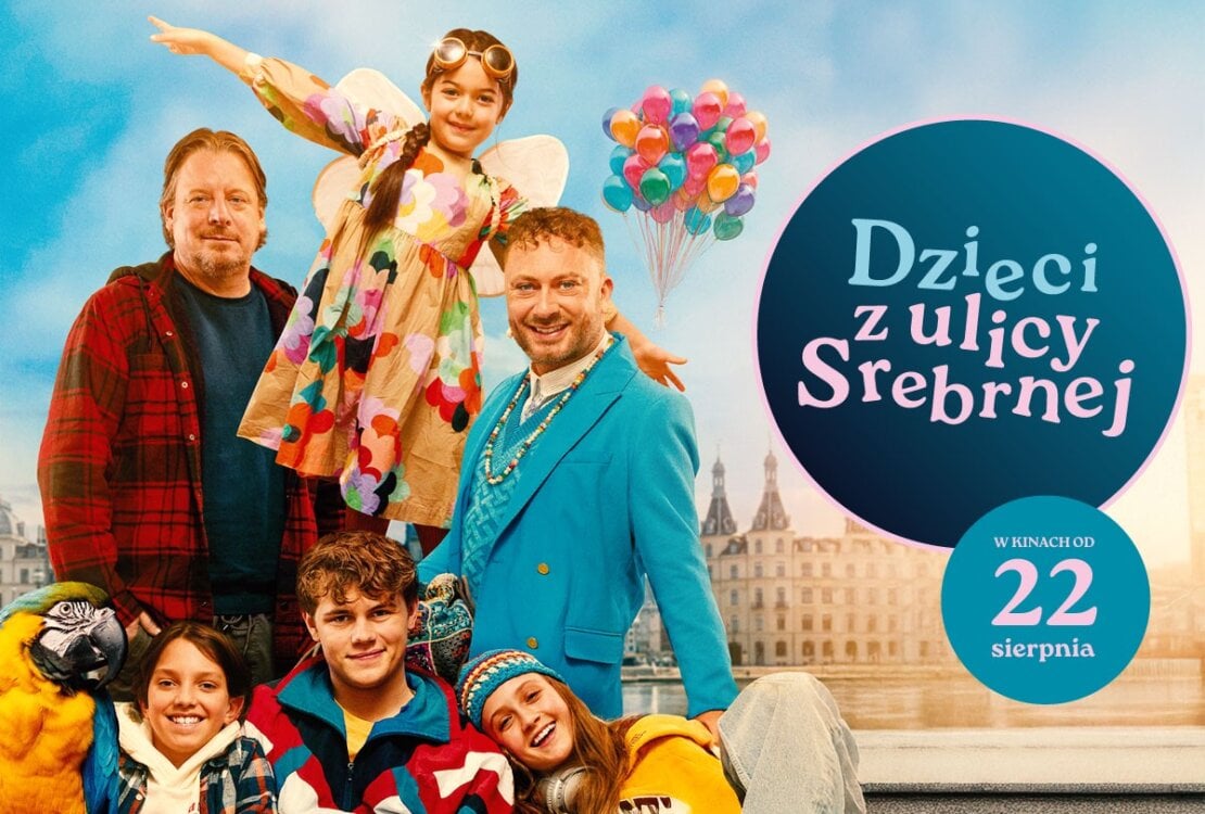 Plakat z premierą filmową