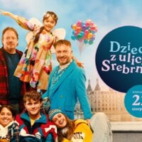 Plakat z premierą filmową
