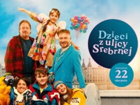 Plakat z premierą filmową