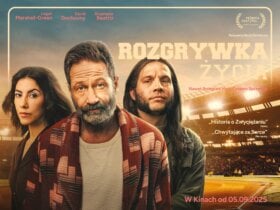 Plakat z premierą filmową