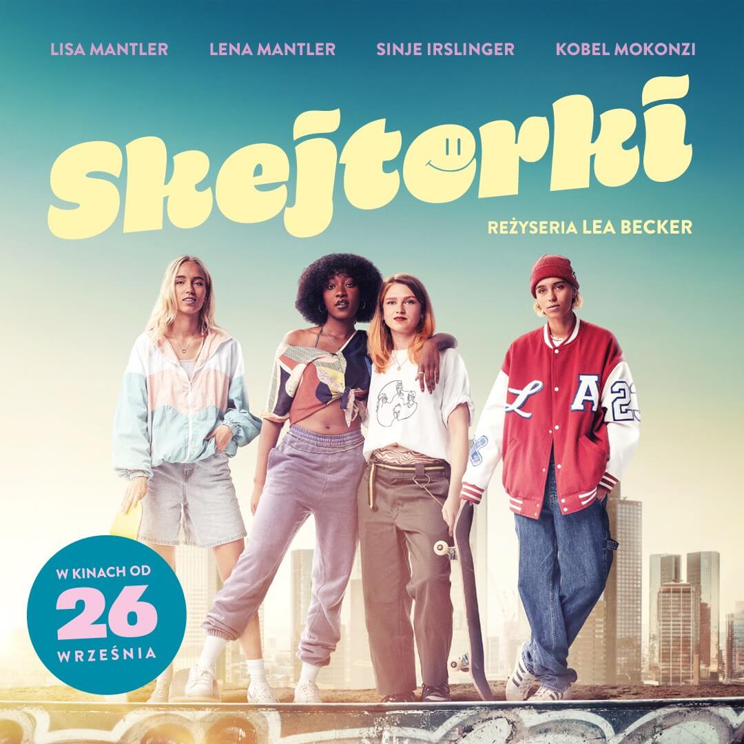 Plakat z premierą filmową