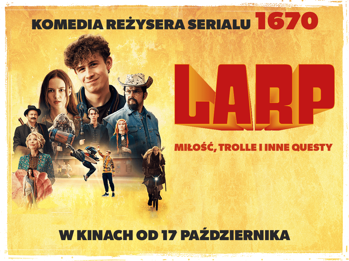plakat z filmu LARP. Miłość, trolle i inne questy
