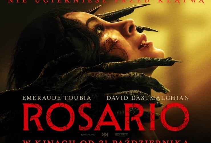 Plakat z premierą filmową