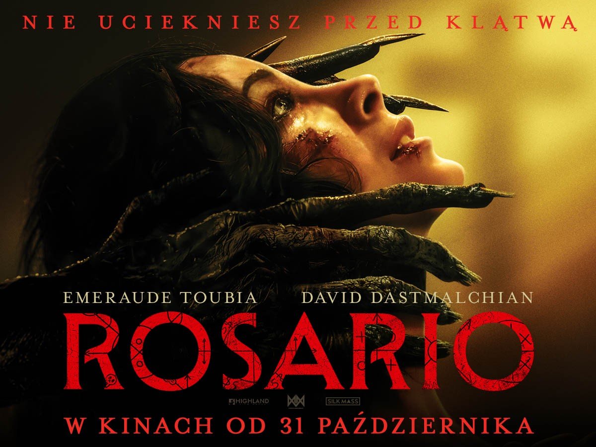 Plakat z premierą filmową