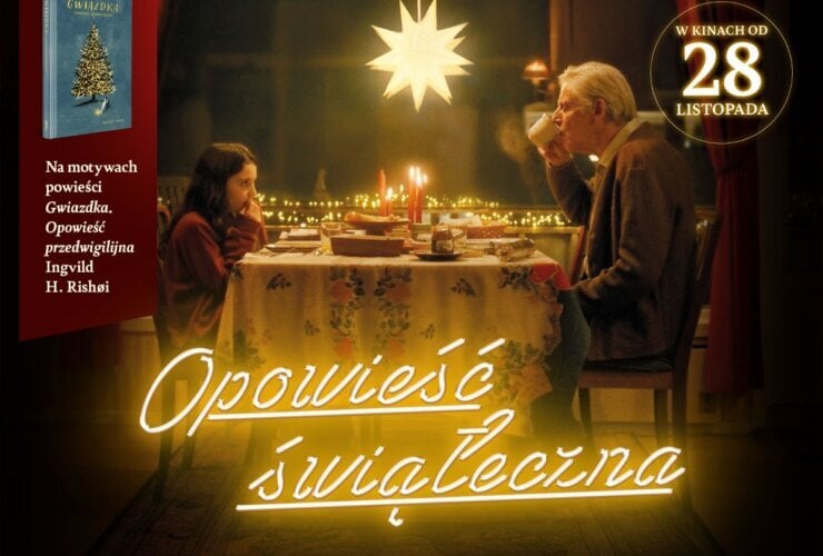 Plakat z premierą filmową