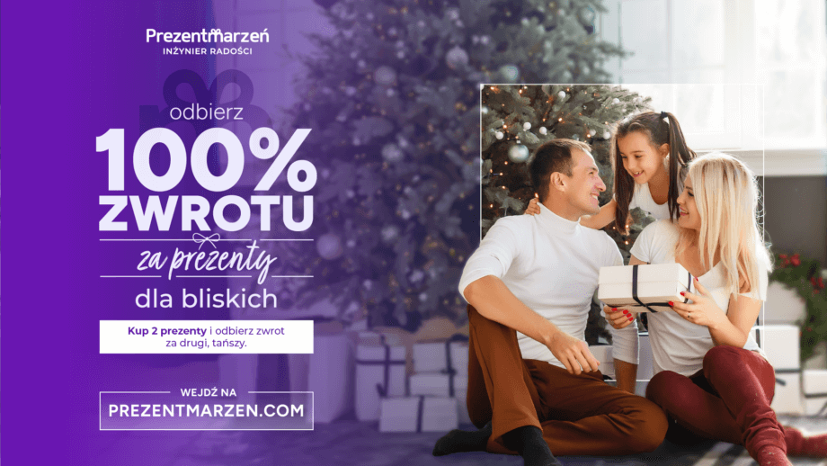 Akcja 100% zwrotu w Prezentmarzeń
