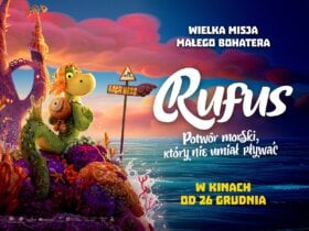 Plakat z premierą filmową