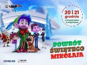 Plakat z premierą filmową