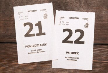 Dzień babci i dziadka. Kalendarz