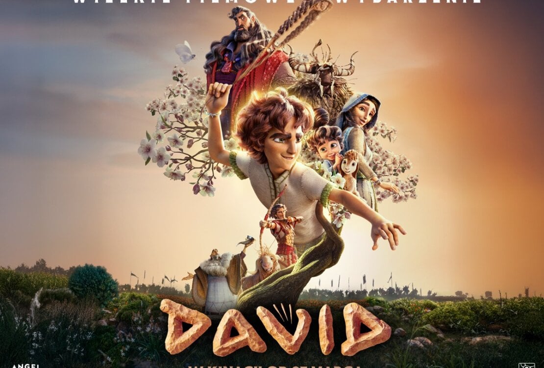 Plakat z premierą filmową