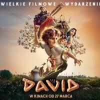 Plakat z premierą filmową