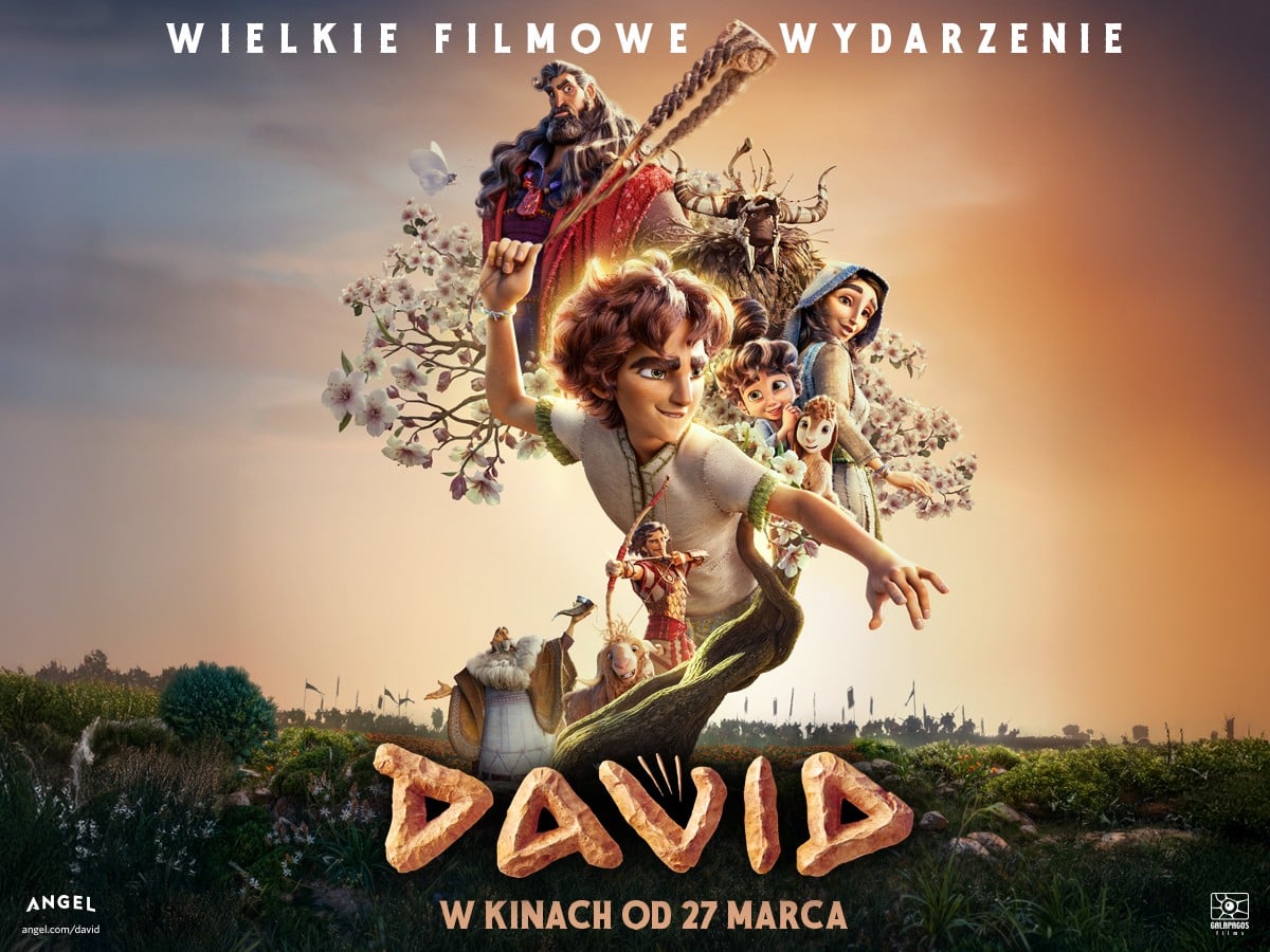 Plakat z premierą filmową