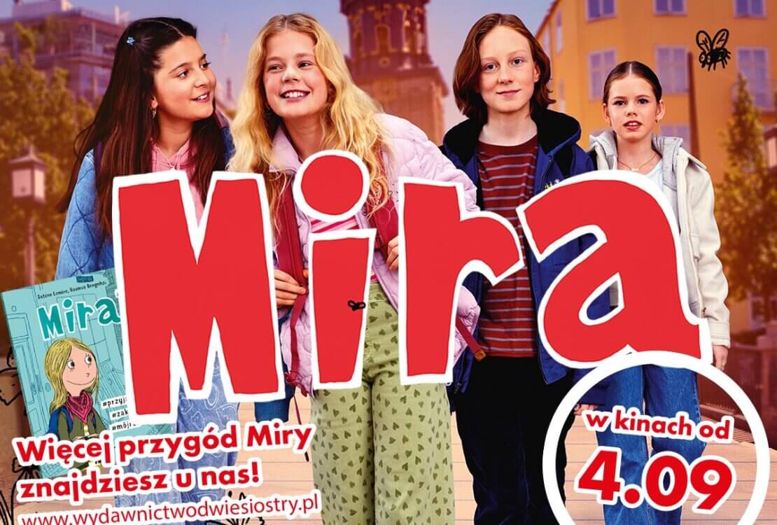 Plakat z premierą filmową