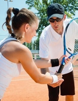 Indywidualny trening tenisa
